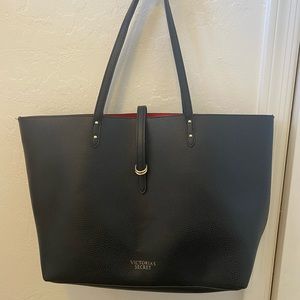 Black Victoria’s Secret tote bag